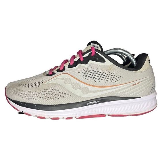 Saucony Womens Ride 14 S10651-55 Gray Running Shoes Sneakers Size 11 W - Picture 1 of 9